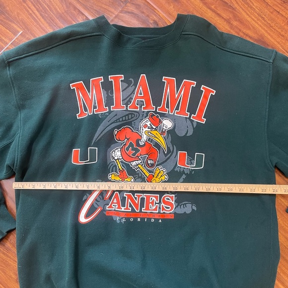 University of Miami Canes Crewneck - Picture 3 of 4